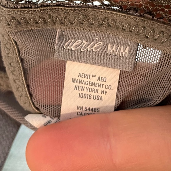 AERIE Medium Gray Lace Bralette - Picture 3 of 5